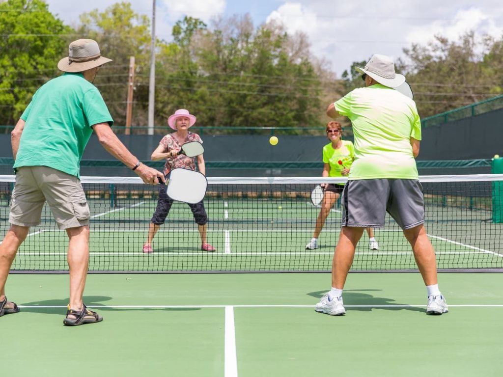 Pickleball techniques for the beginner